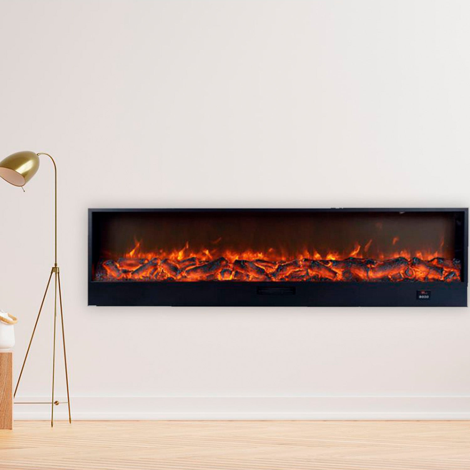 Caminetto Elettrico Vesuvio 200 Cm Eleganza e Calore Per Il 