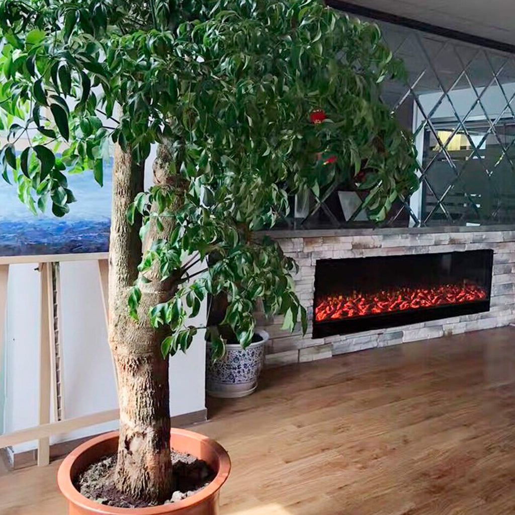 Caminetto Elettrico Vesuvio 200 Cm Eleganza e Calore Per Il 