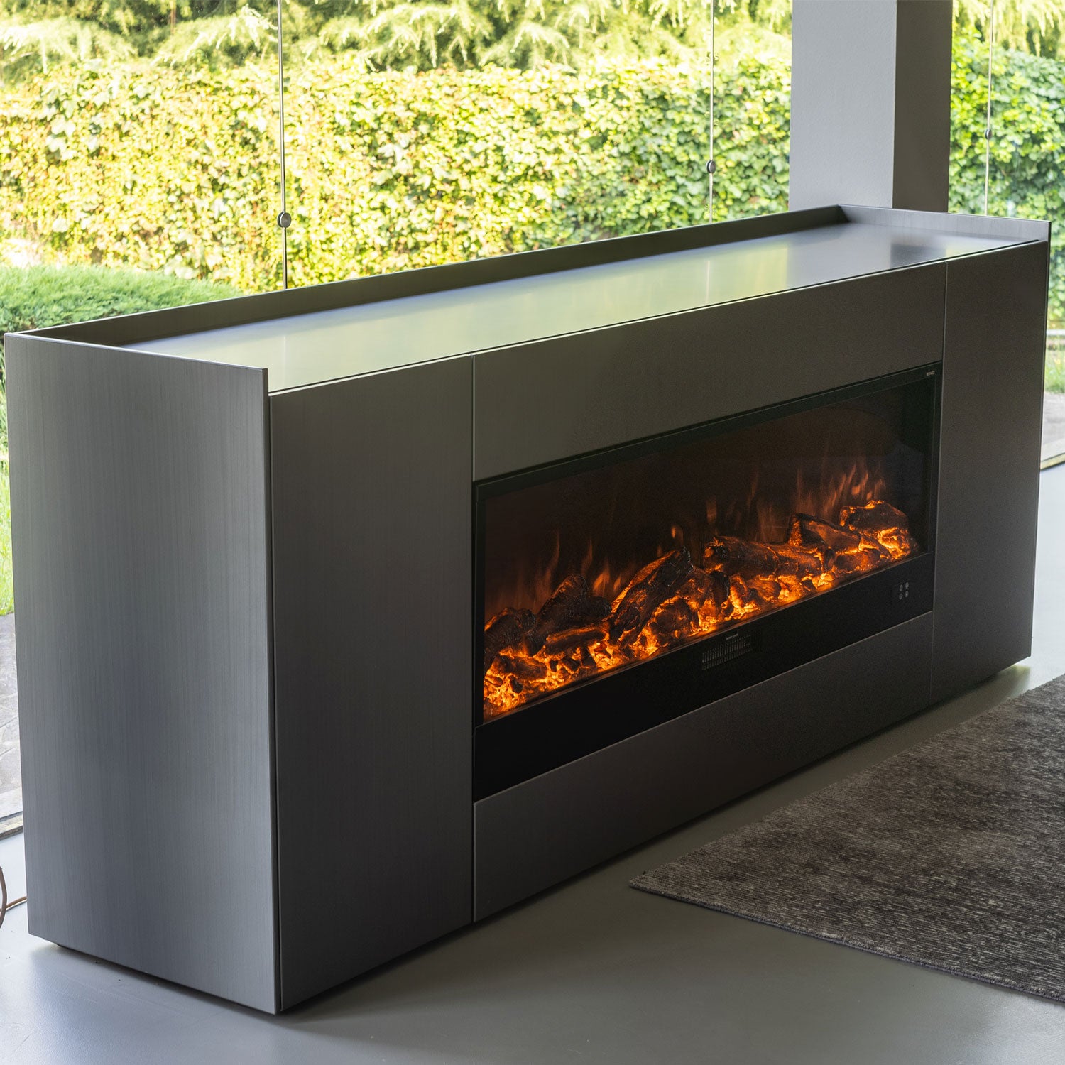 Caminetto Elettrico Vulture 150cm Eleganza e Comfort Per Il 