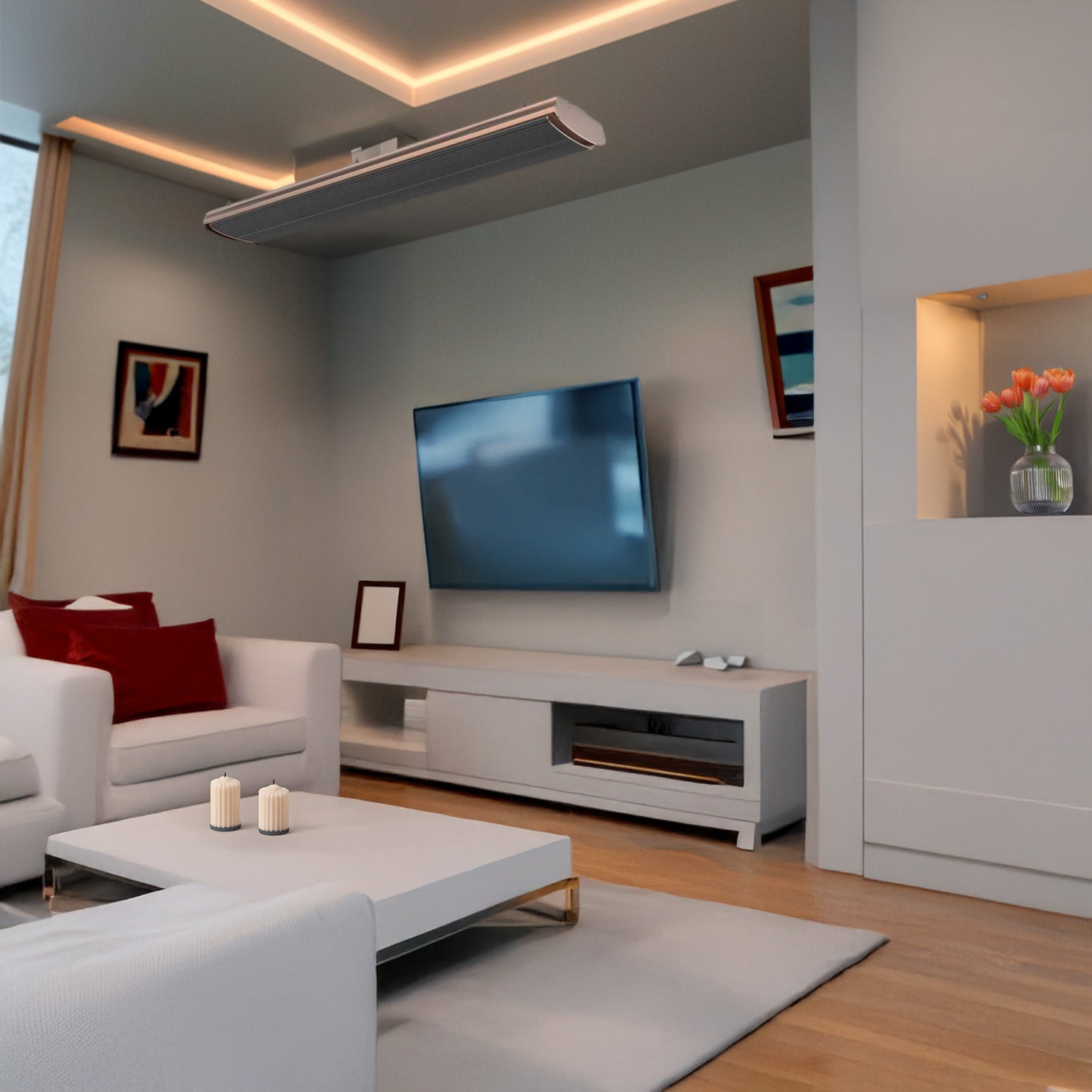 Riscaldatore Infrarossi Industriale 4000W Eleganza e Qualita