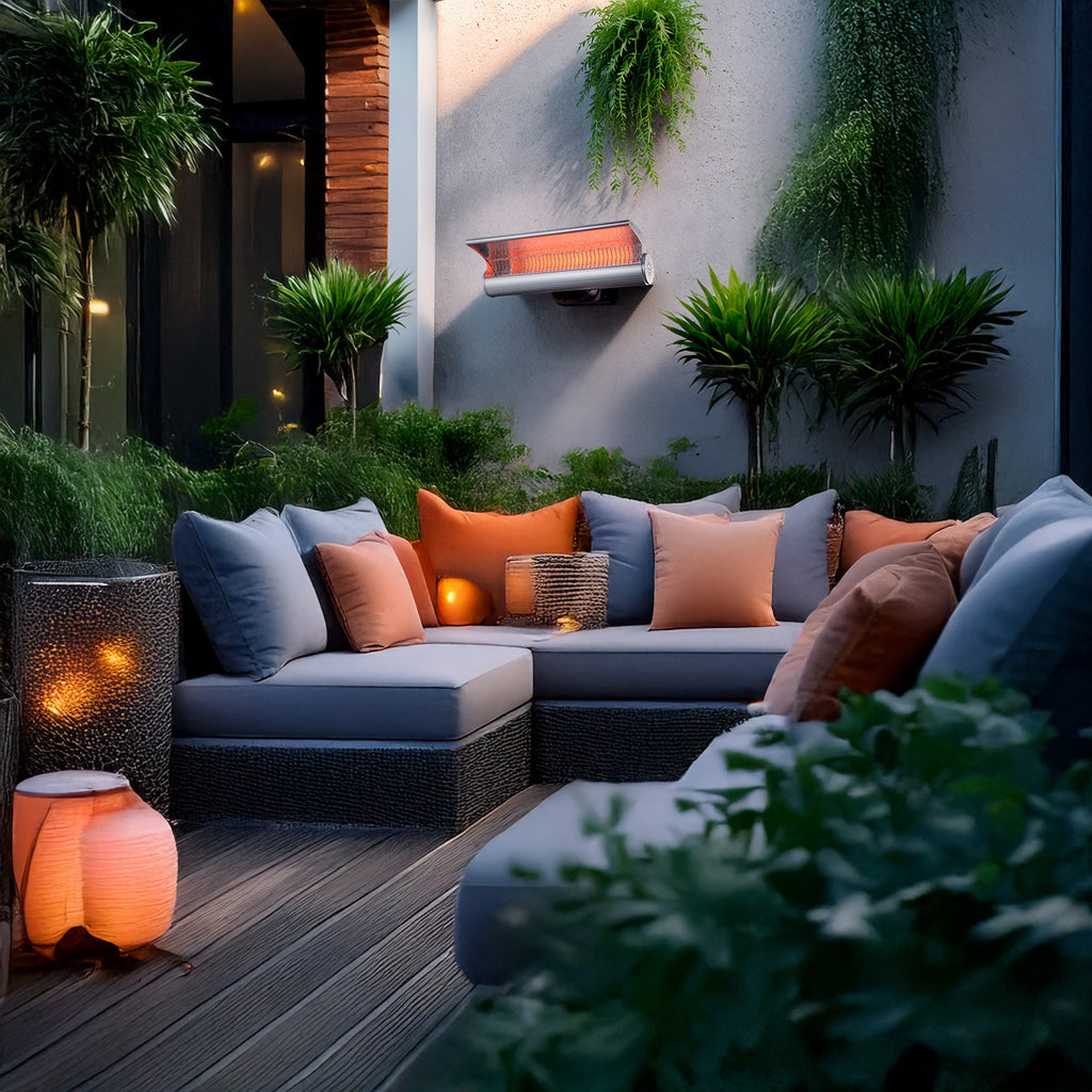 Riscaldatore Infrarossi Parete 2000W Elegante e Resistente