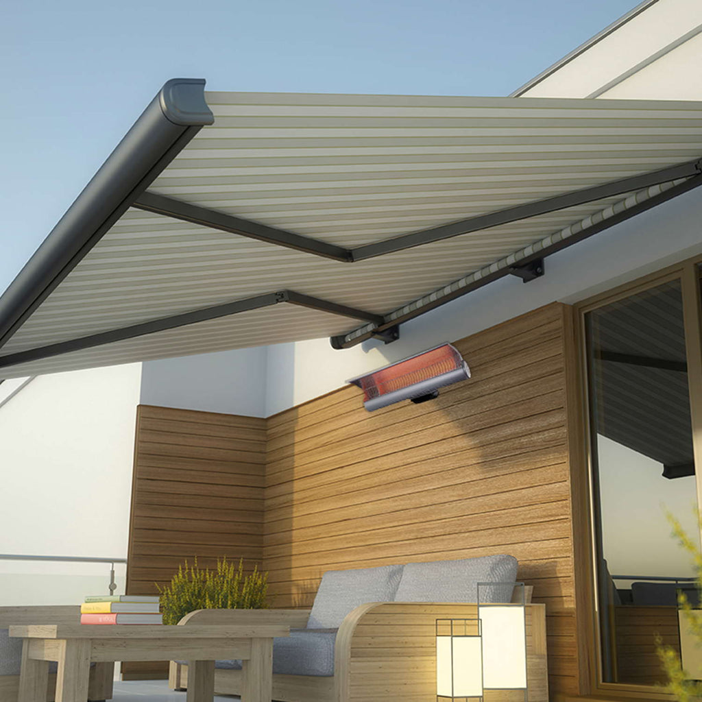 Riscaldatore Infrarossi Parete 2000W Elegante e Resistente