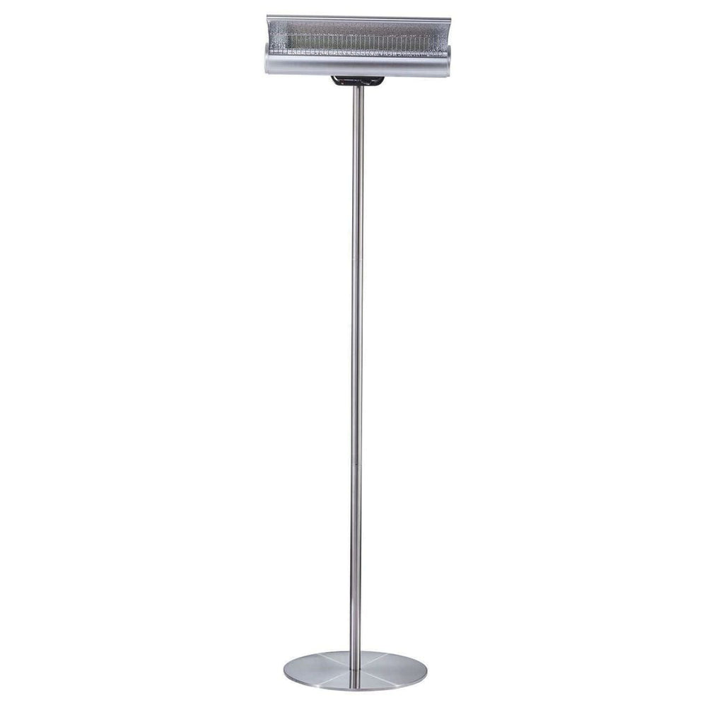 Riscaldatore Infrarossi Curvo Da Terra Con Piantana Orientabile